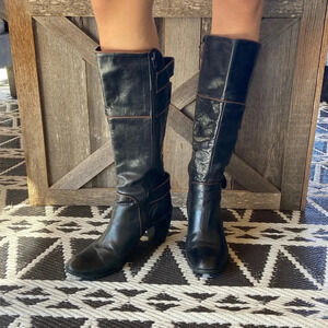 Cobra |  Heeled Knee High Boots
